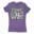 Straight Outta Nair Mess Women’s T-Shirt in Solid Purple Rush Color